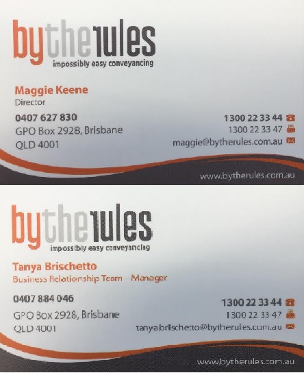 By The Rules Conveyancing