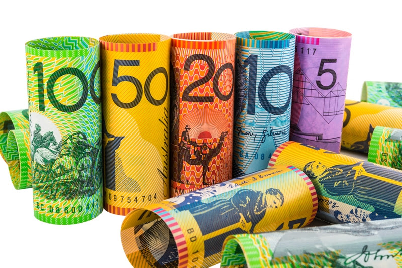 stock image of Australian currency